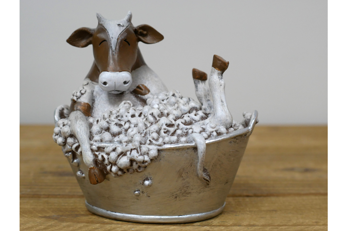 Cow in the Bath
