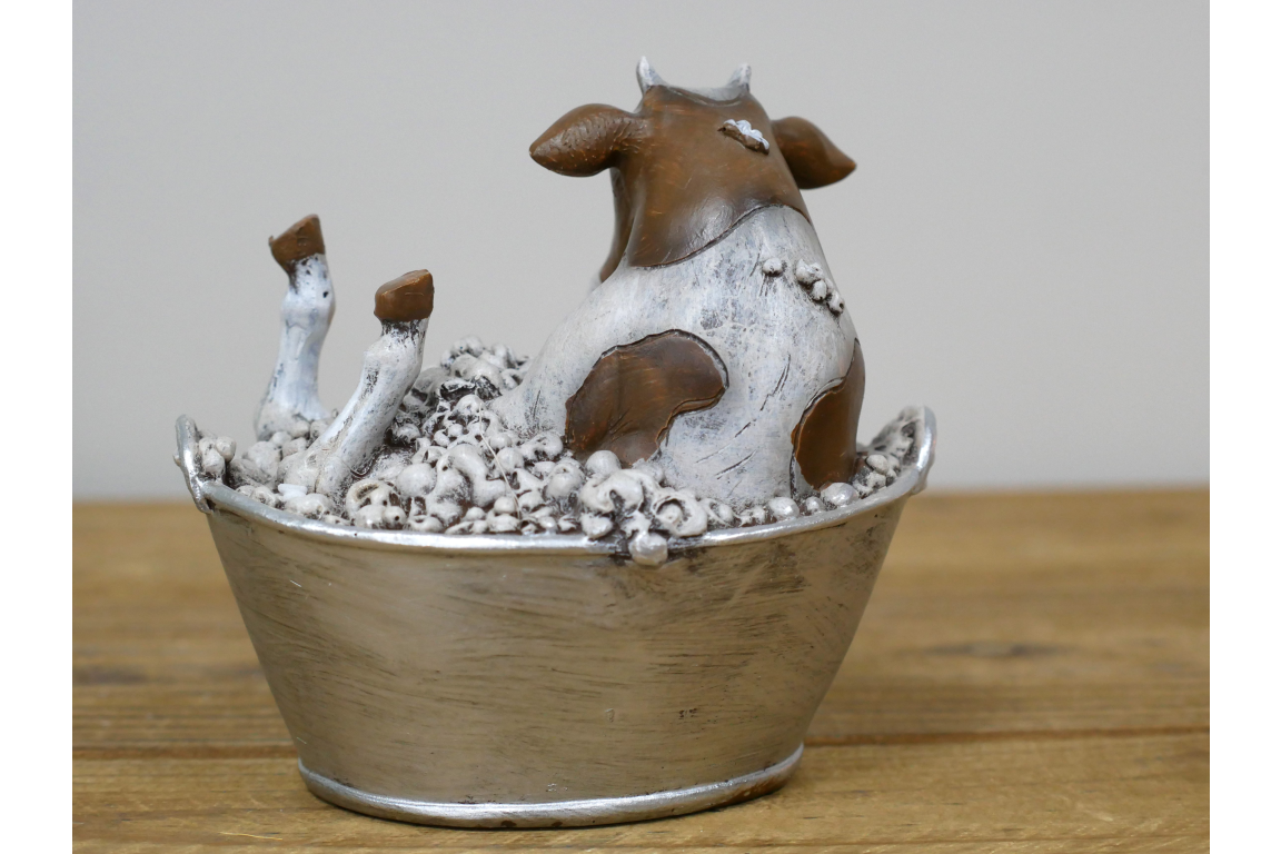 Cow in the Bath
