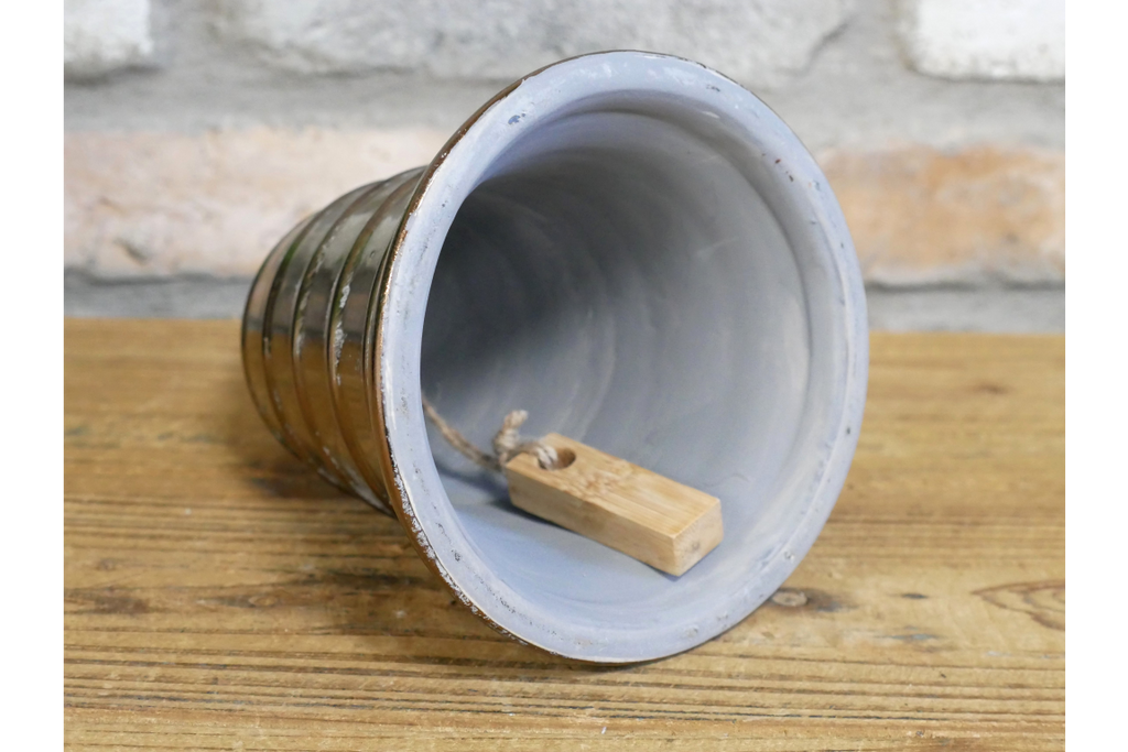 Gold Ceramic Bell
