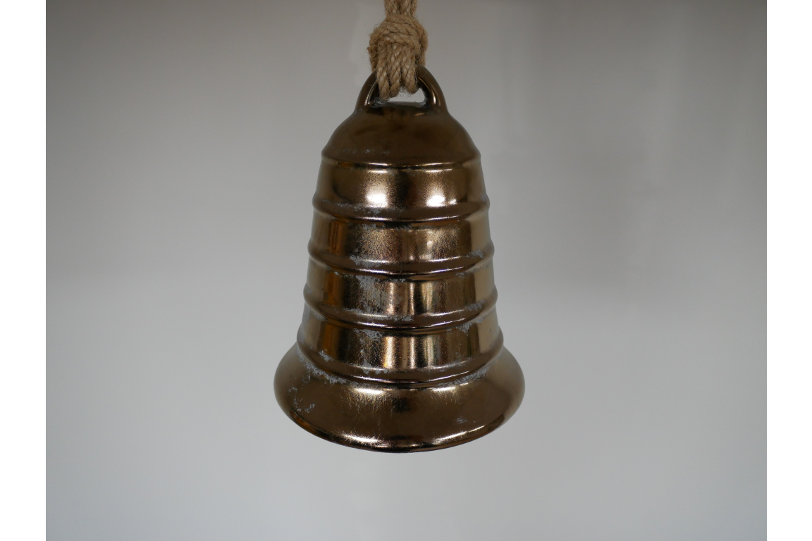 Gold Ceramic Bell