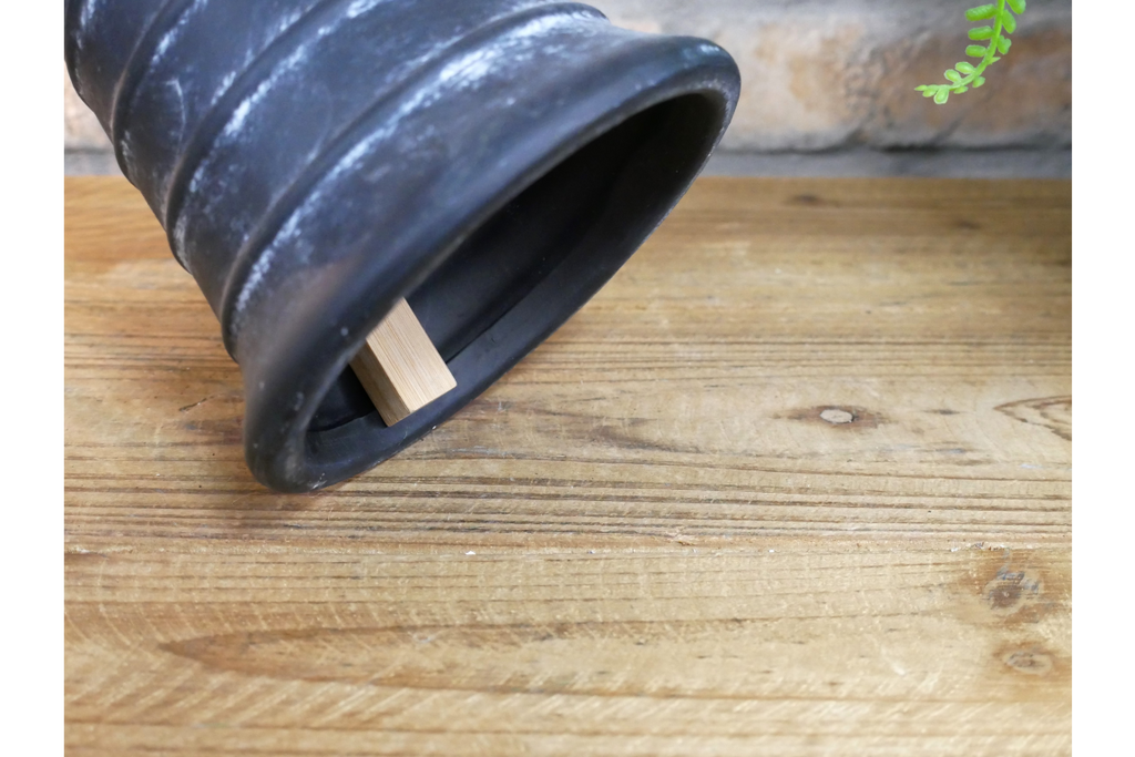 Small Black Ceramic Bell