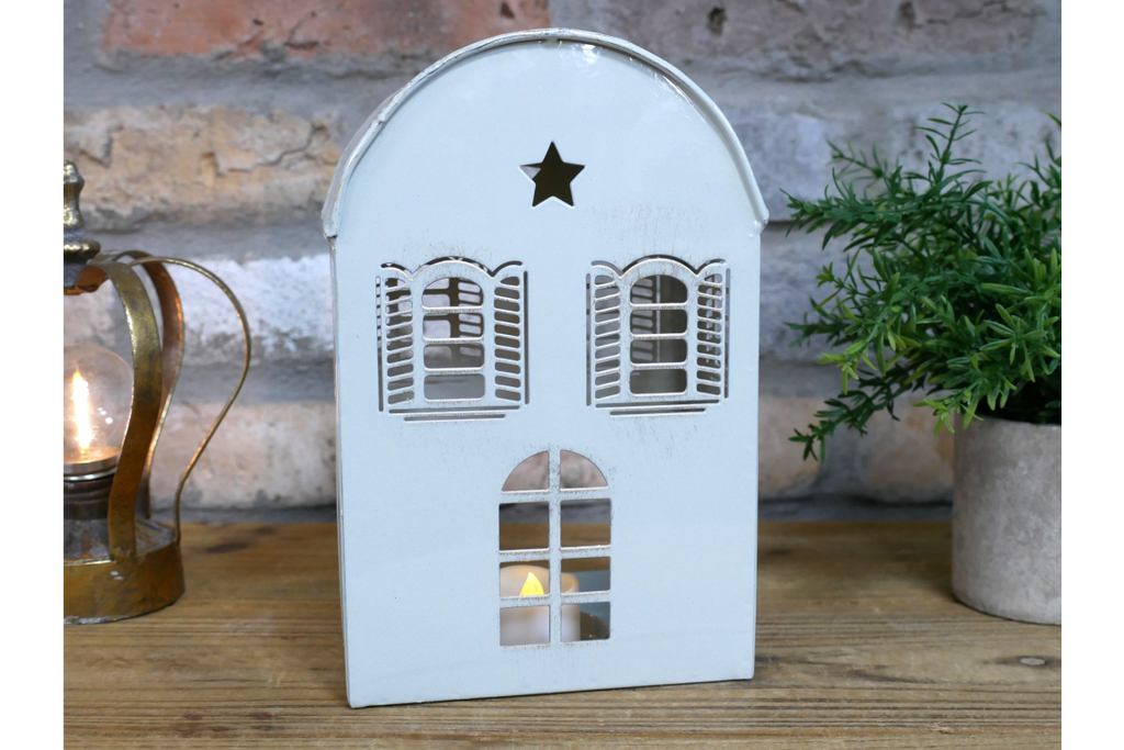 Large House Candle Holder