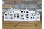 Row of Houses Candle Holder