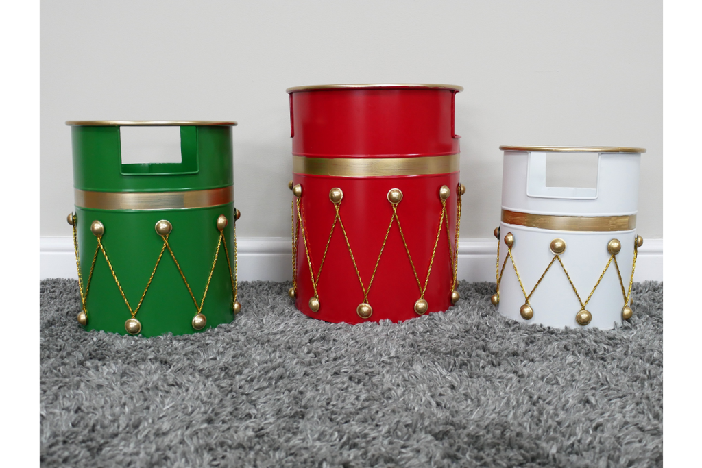 Set of 3 Drum Planters