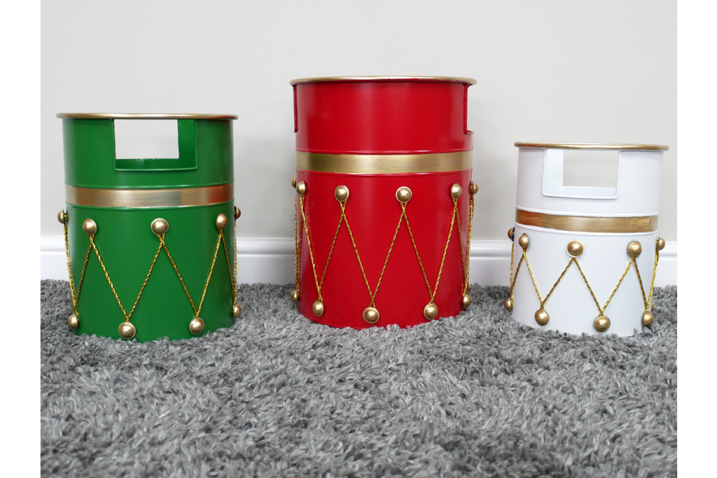 Set of 3 Drum Planters