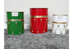 Set of 3 Drum Planters