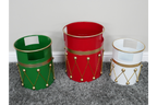 Set of 3 Drum Planters