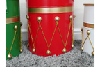 Set of 3 Drum Planters