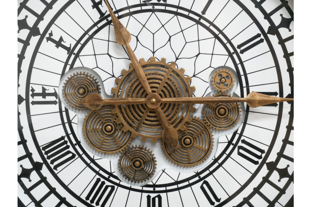 Clock with Cogs