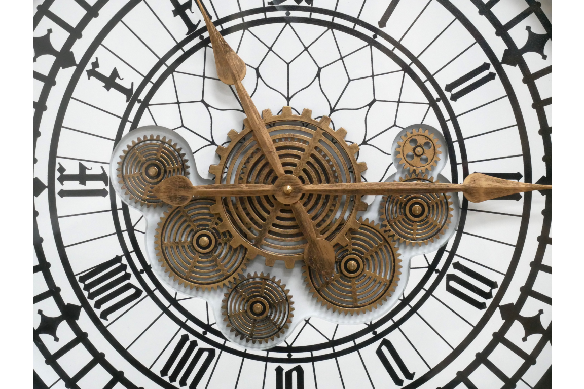 Clock with Cogs