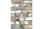 Silver Stag Head