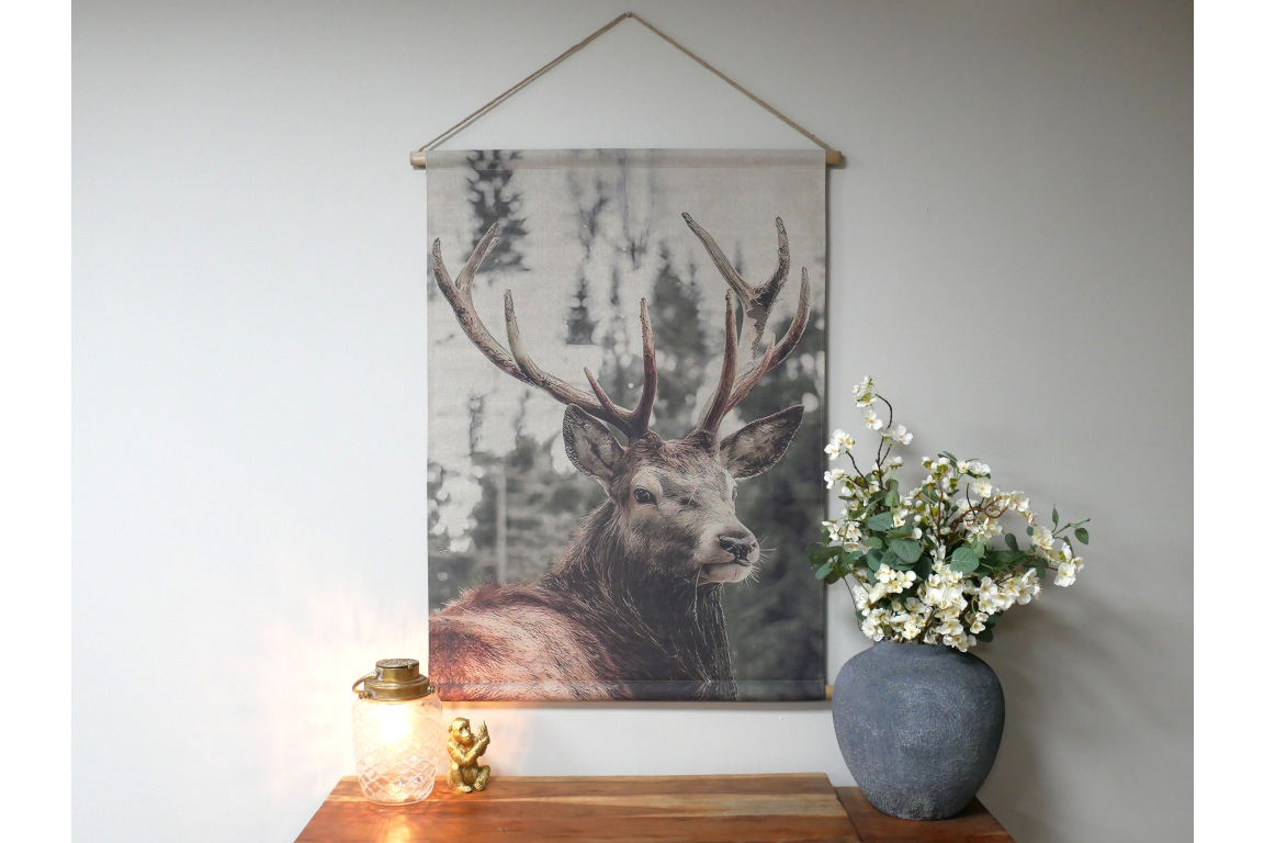Stag Canvas Wall Art