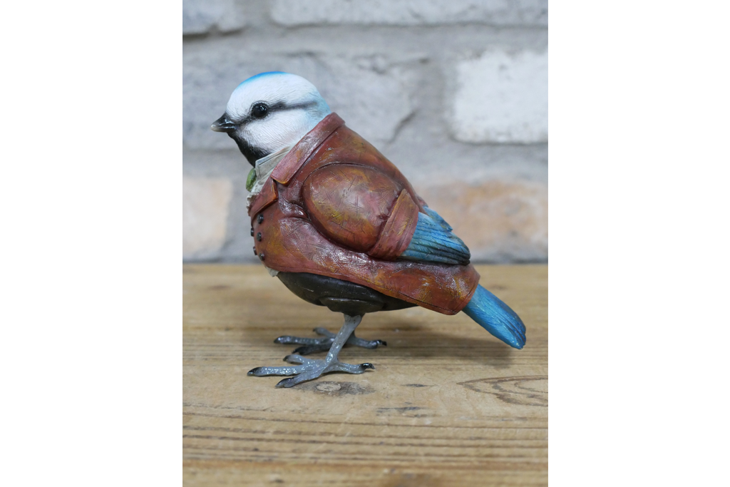 Blue Bird in Suit