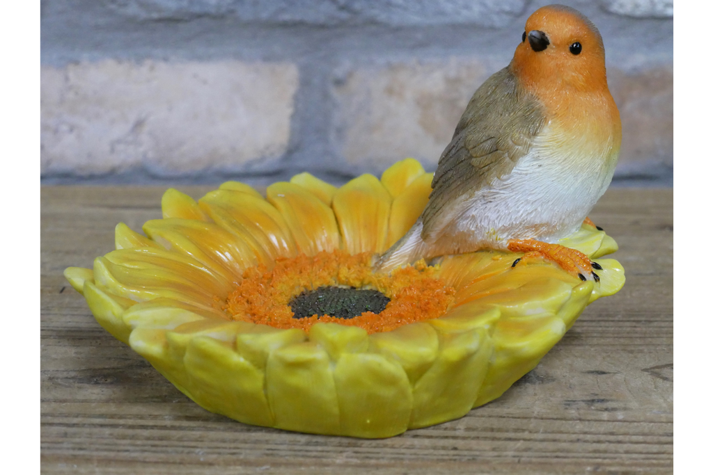 Robin Sunflower Feeder