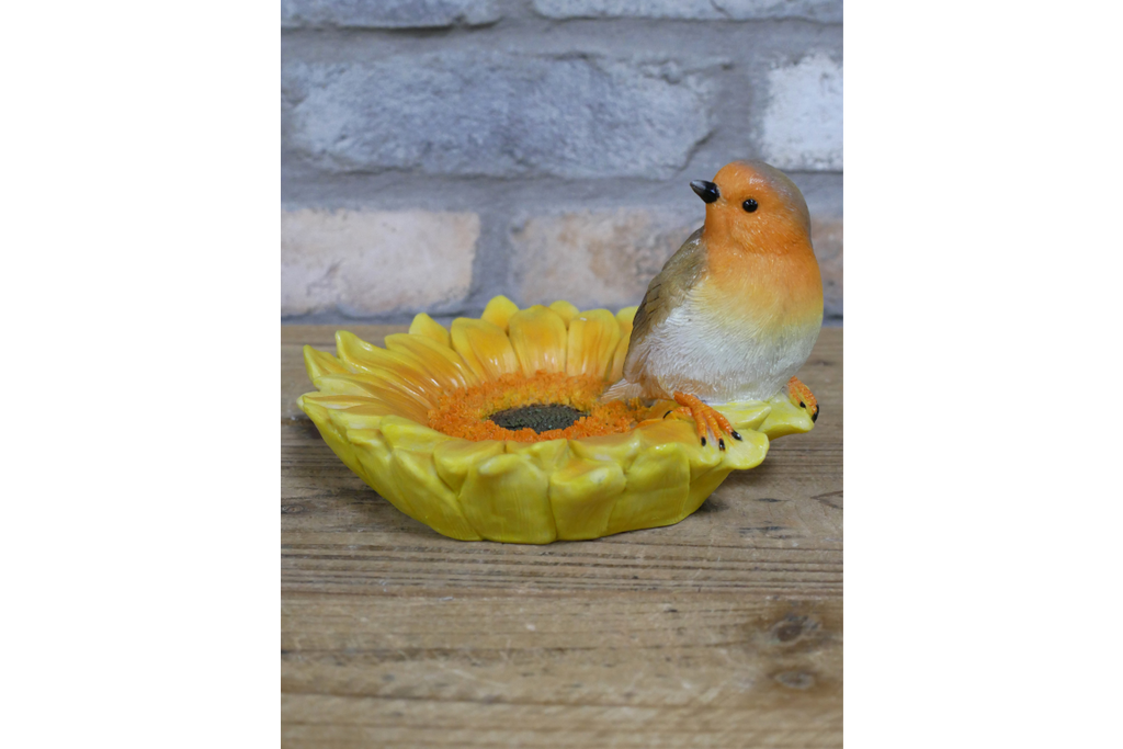 Robin Sunflower Feeder