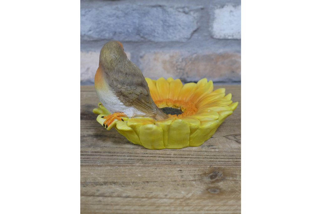 Robin Sunflower Feeder