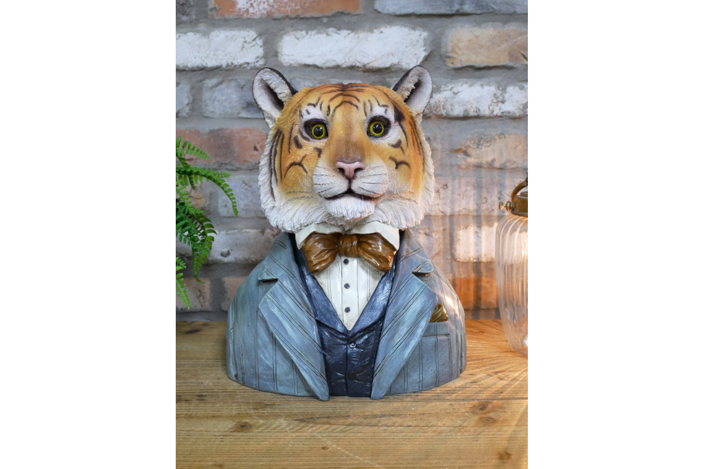 Large Tiger Bust