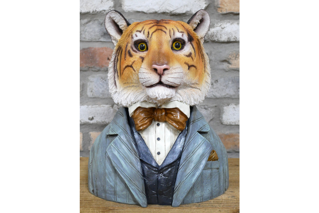 Large Tiger Bust
