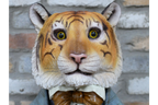 Large Tiger Bust