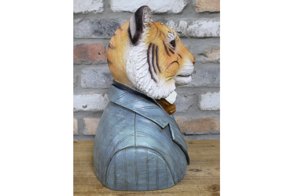 Large Tiger Bust