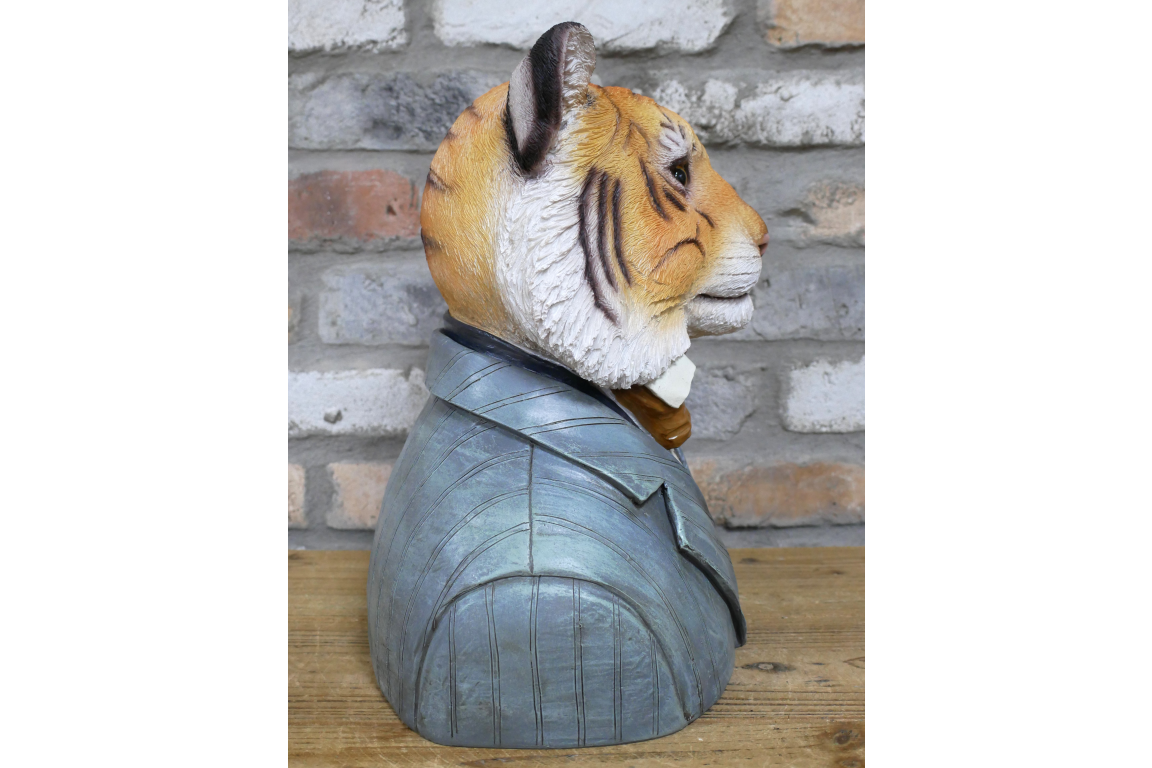 Large Tiger Bust