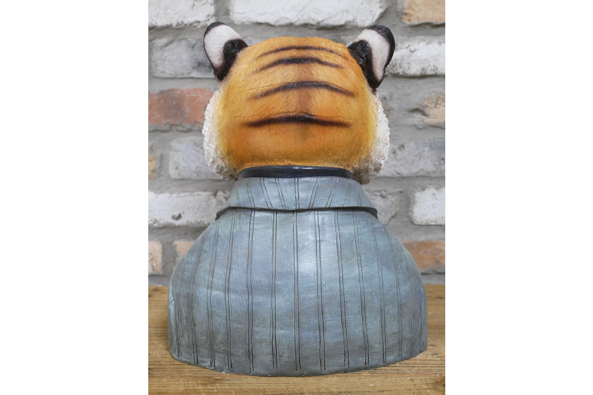 Large Tiger Bust