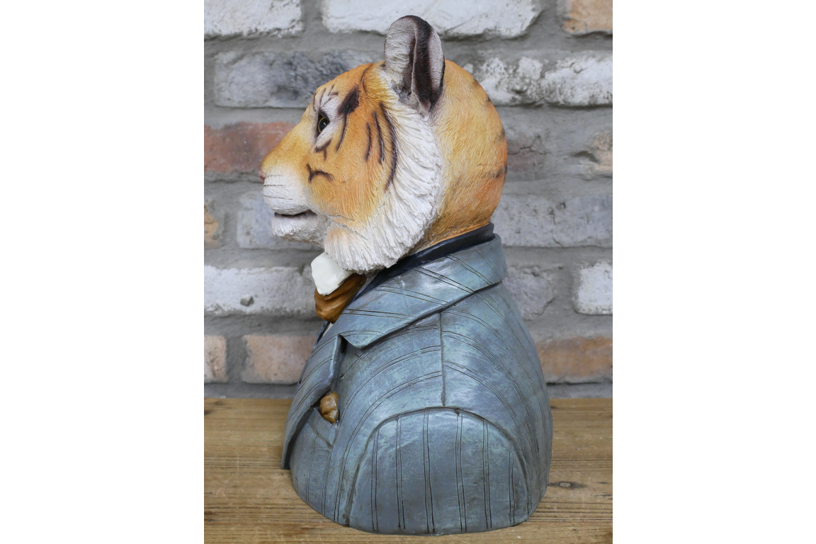 Large Tiger Bust