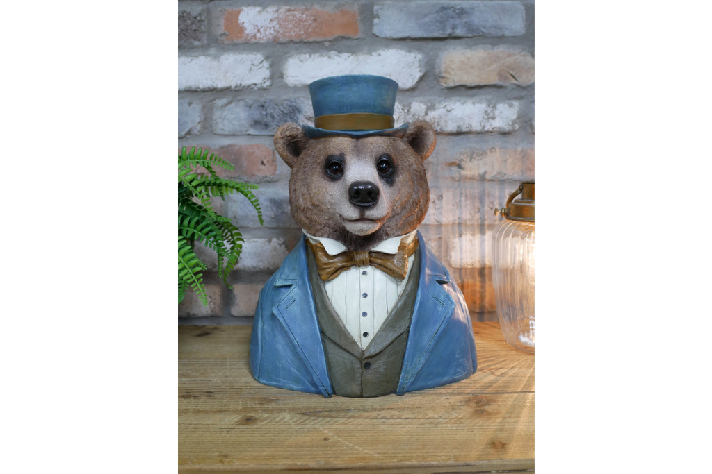 Large Bear Bust
