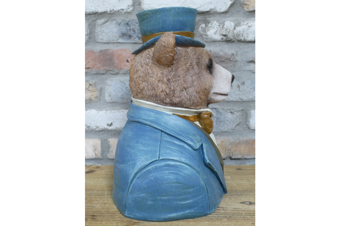 Large Bear Bust