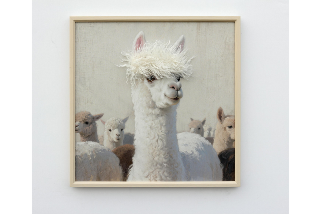 Llama with Fringe