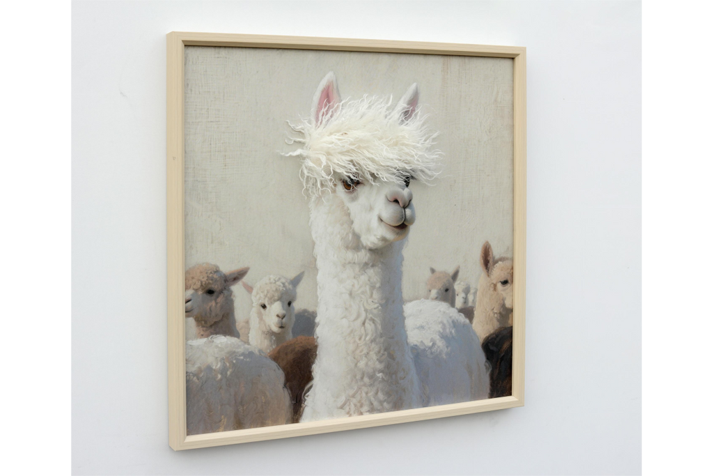 Llama with Fringe