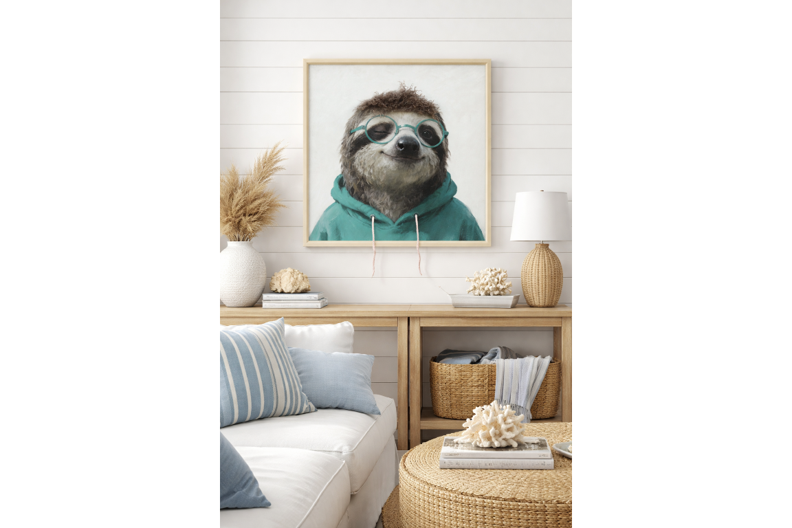 Sloth in a Hoody