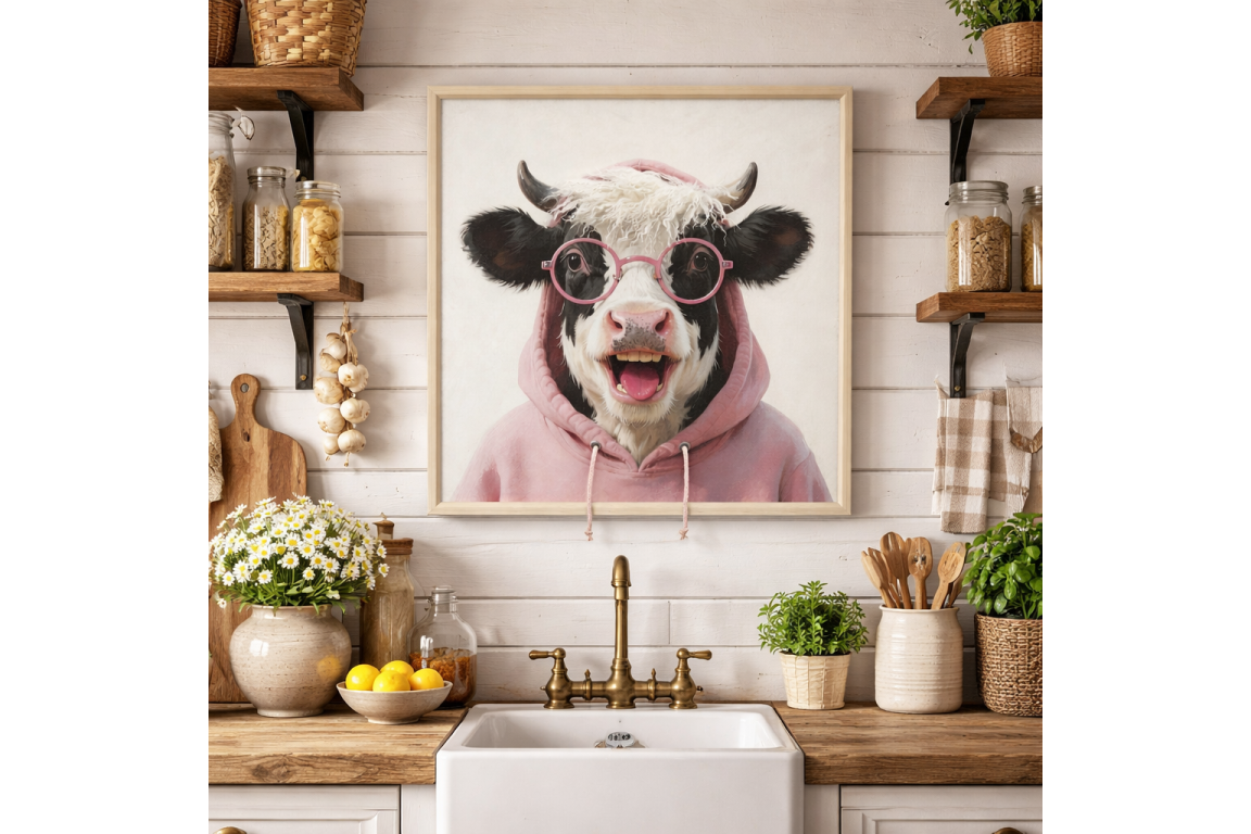 Cow in a Hoody