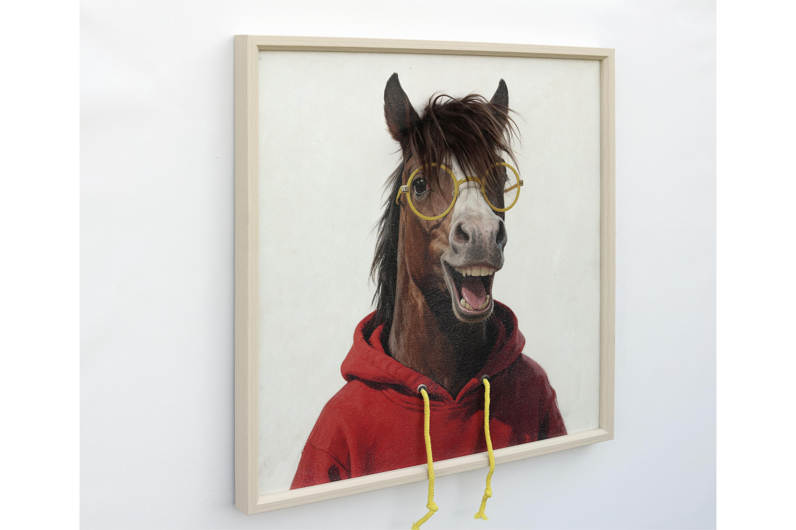 Horse in a Hoody