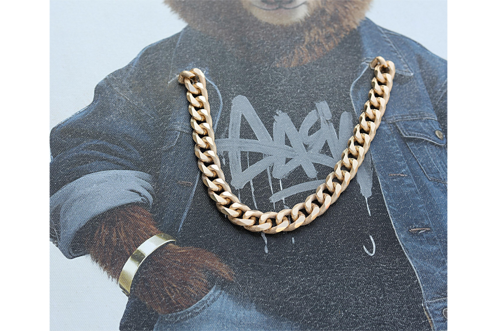 Gold Chain Bear