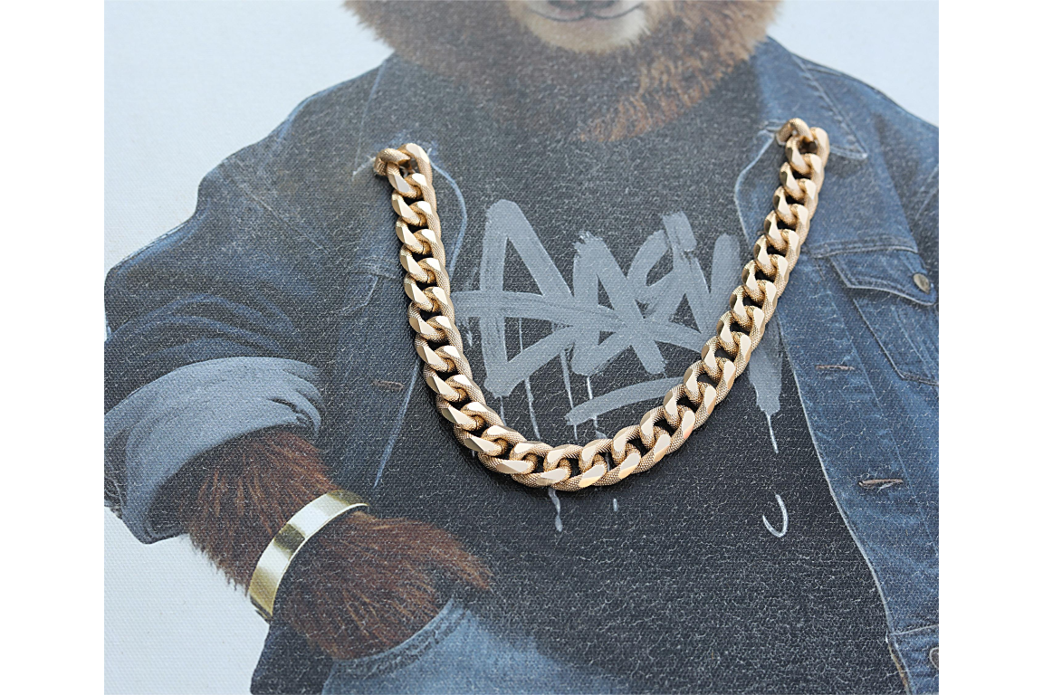 Gold Chain Bear