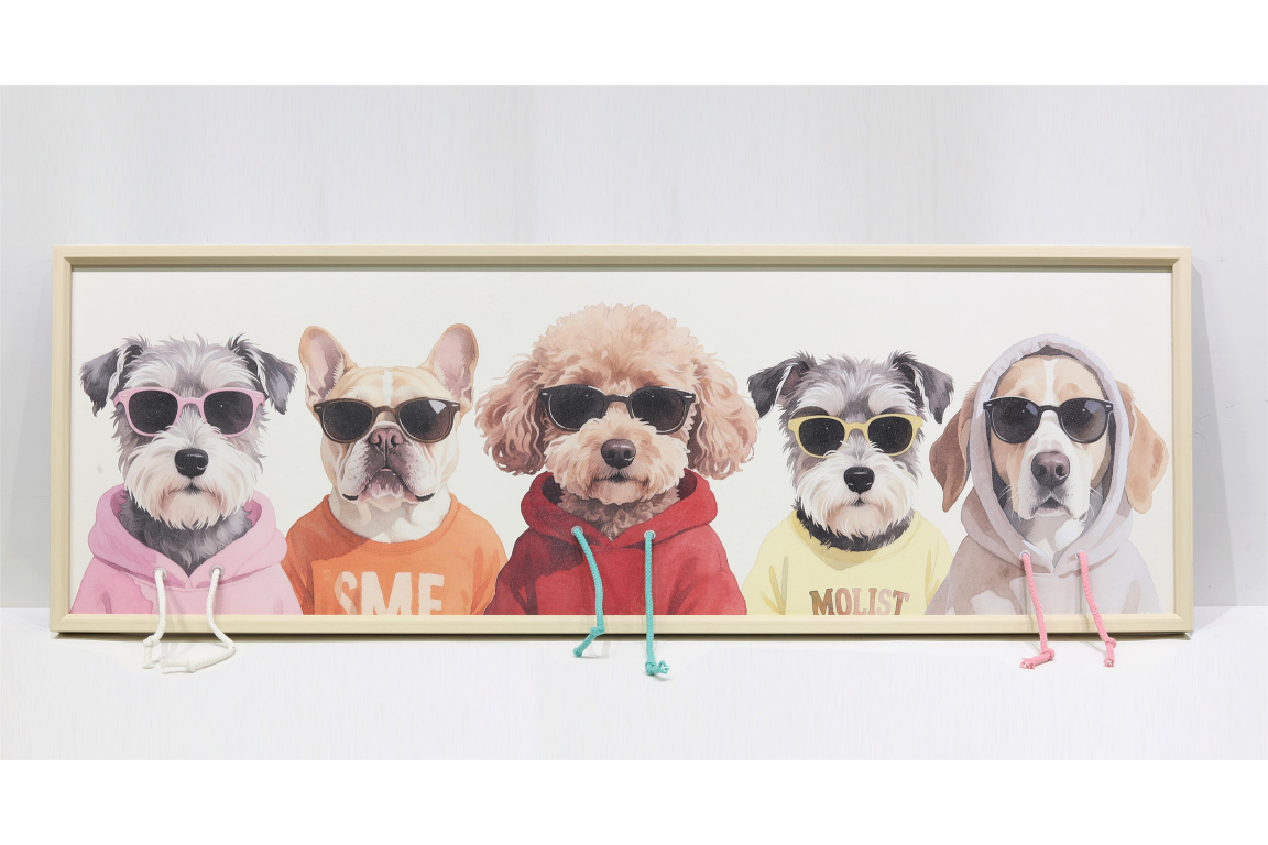 Dogs in Hoodies