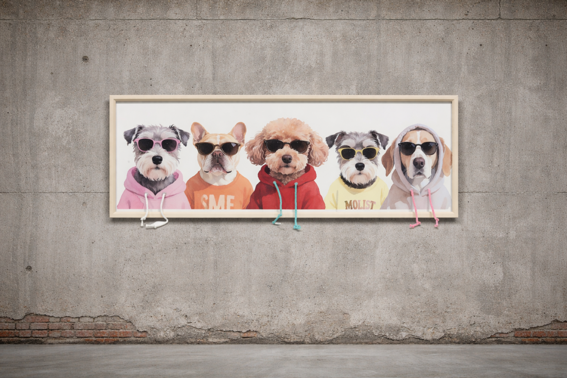 Dogs in Hoodies