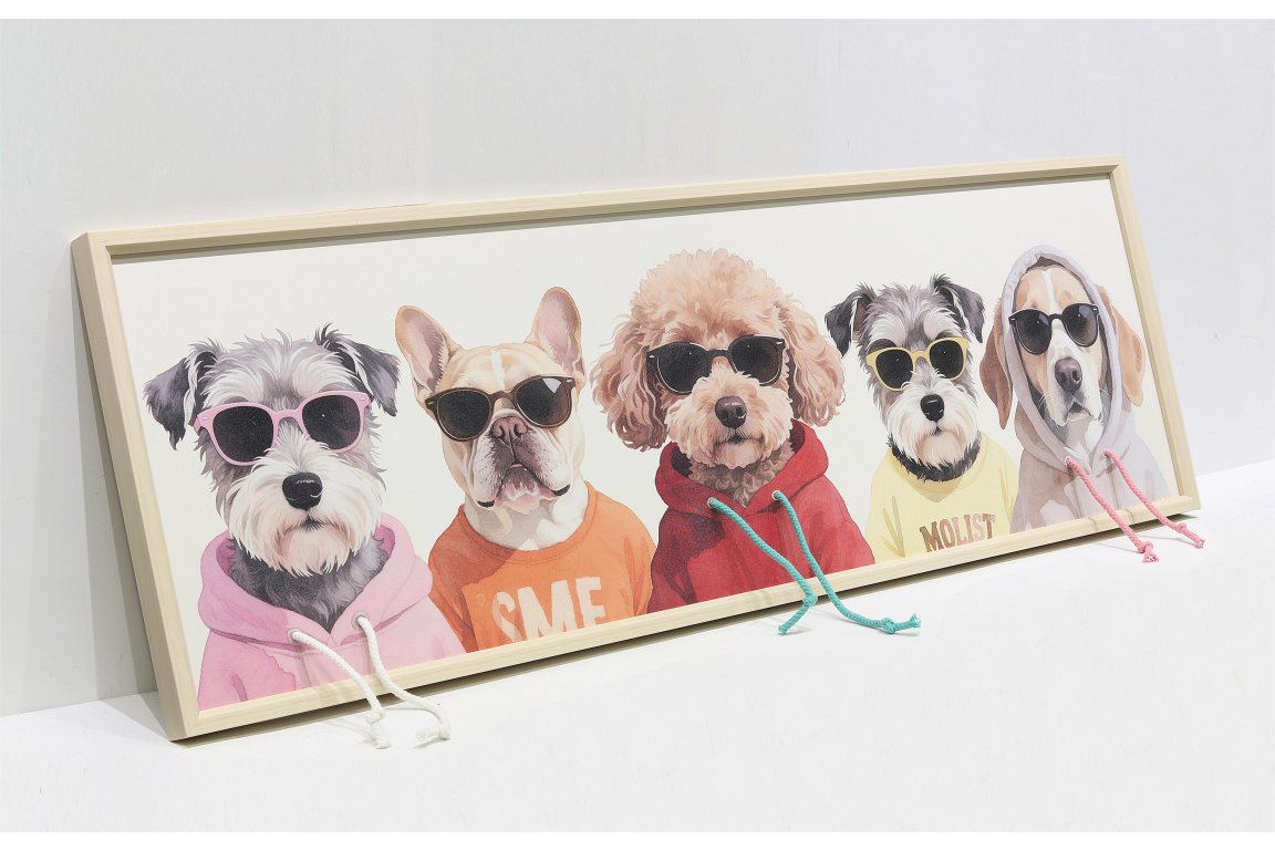 Dogs in Hoodies