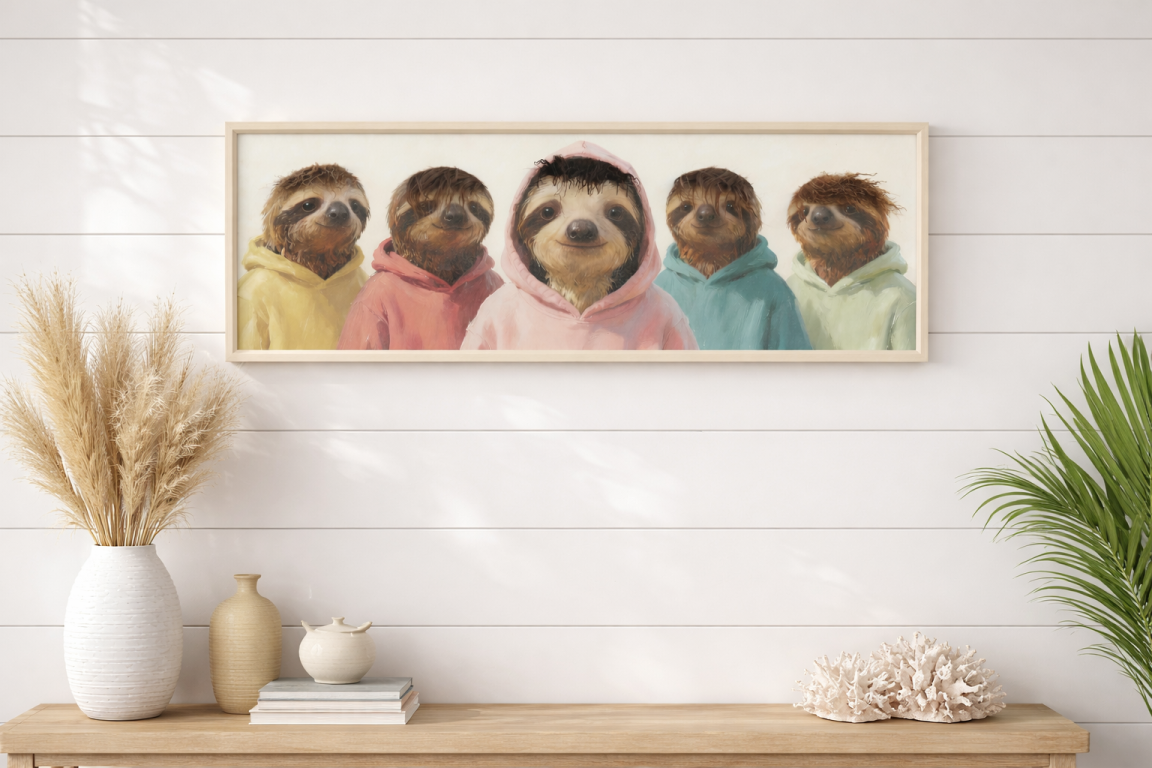 Sloth's in Hoodies