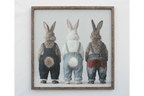 Rabbits in Dungarees