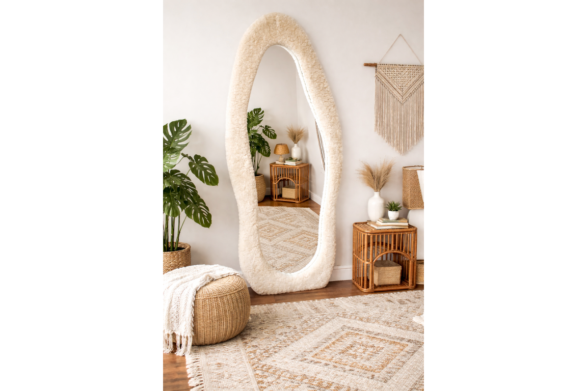Tall Teddy Bear Mirror