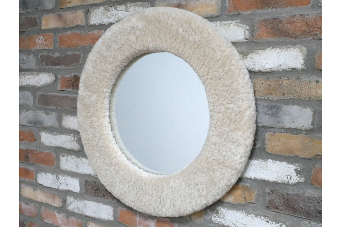 Round Teddy Bear Mirror