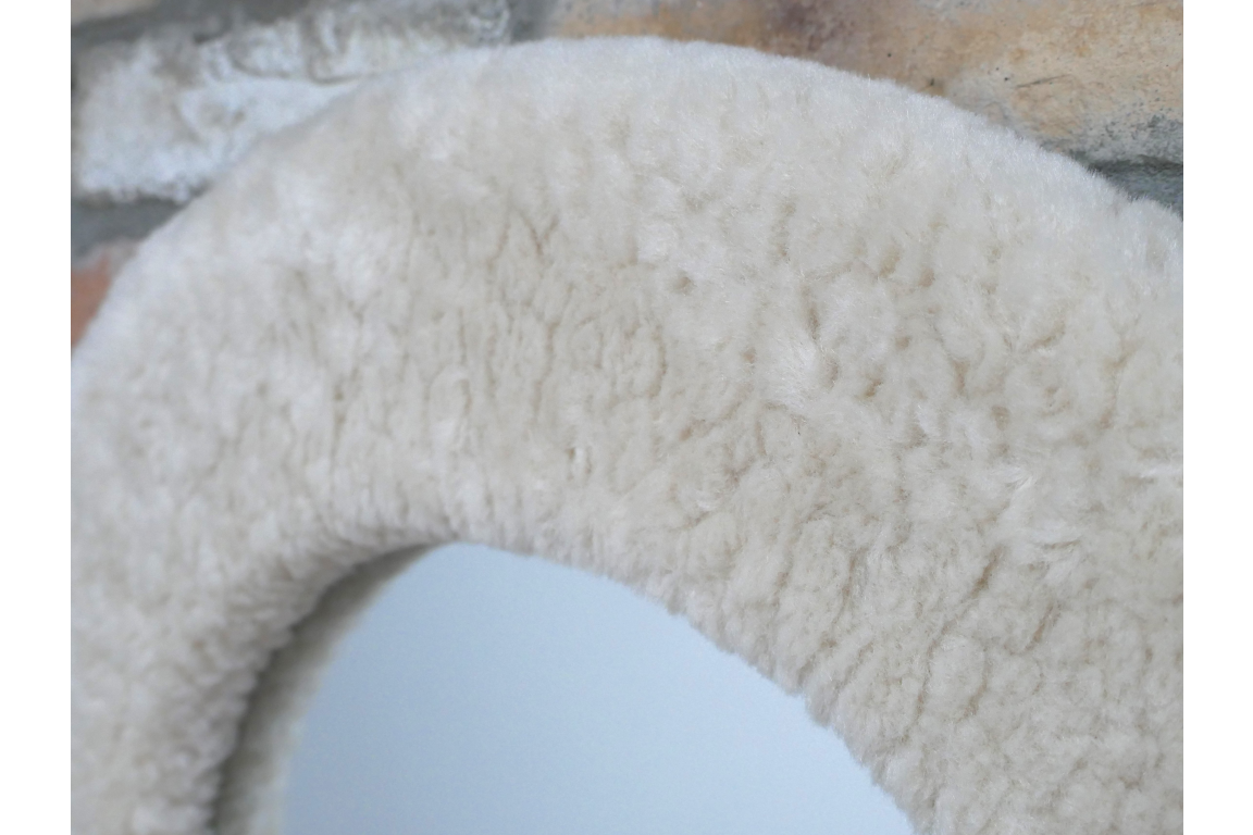 Round Teddy Bear Mirror