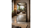 Large Curved Top Mirror