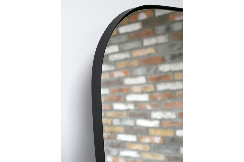 Large Curved Top Mirror