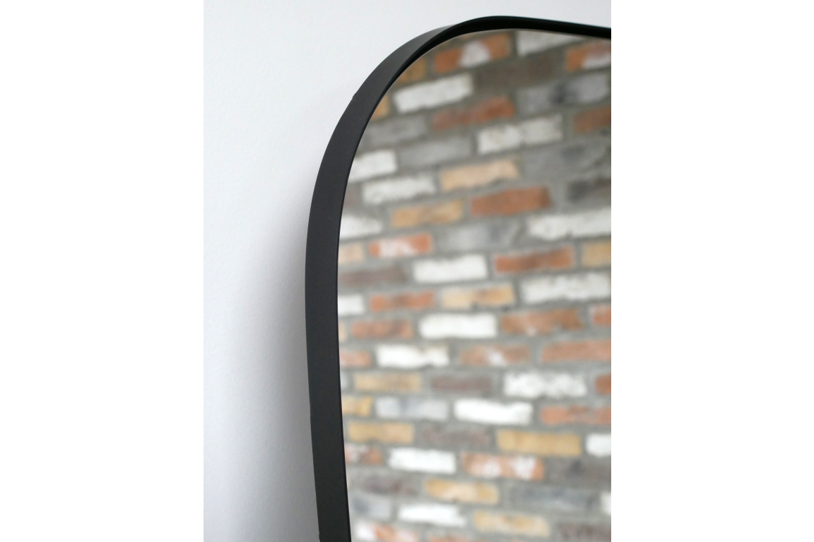 Large Curved Top Mirror