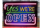 We're Open LED