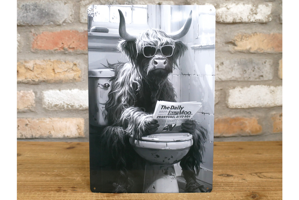 Cow on the Loo