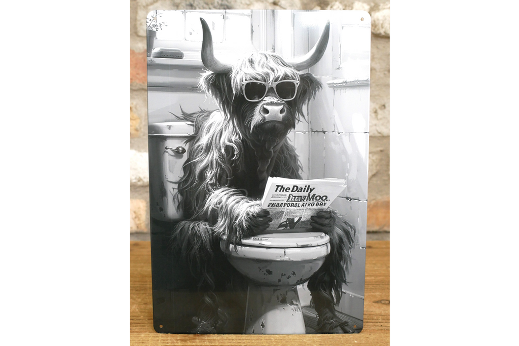 Cow on the Loo
